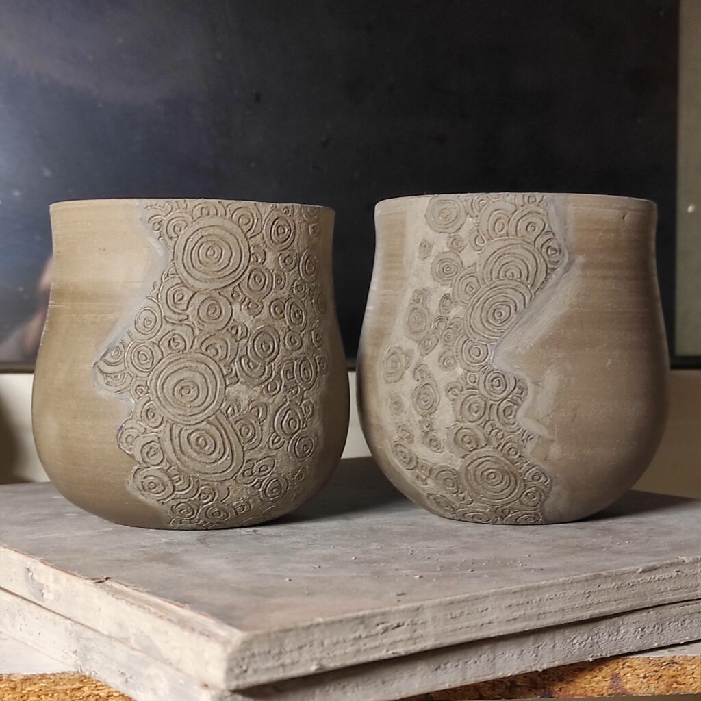 Du Grès, de la poterie, de la céramique tournée et cuite à 1280°
